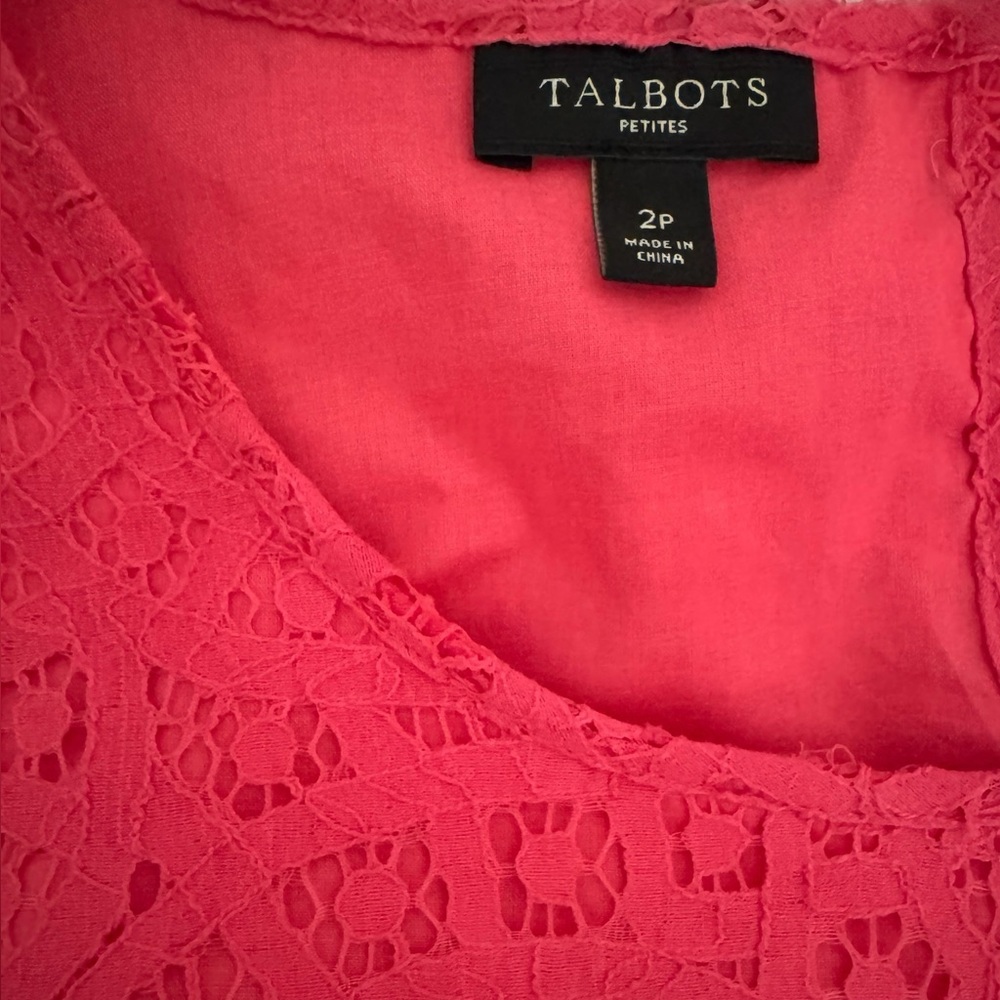 NWOT Talbots Blouse - Picture 4 of 8